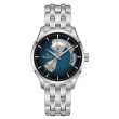 Hamilton Jazzmaster open heart blue steel | 40mm H32675140