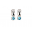 Varivello | White Gold | London Blue Topaz - Diamonds