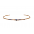 Yeva | 18carat Pinkgold Bracelet | Blue Sapphire