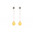 Sundrops | Earstuds Pinkgold | Amber