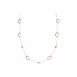 Dot | Necklace Pinkgold | 90cm 