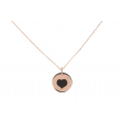 KEK | Necklace Pink Gold Heart | Corian