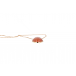 Sundrops | Pendant 18 Carat Pinkgold Moonstone Oval | 28x20mm