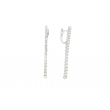Lux | Earrings White gold | 38 Diamonds