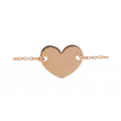 KEK | Bracelet 18 Carat Pinkgold | Heart