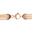 Dot | Bracelet 14 Carat Pinkgold | Braid