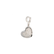 Sundrops | Clip White gold Heart | White diamond