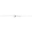 Dot | Necklace 14 Carat White Gold | Small Spheres