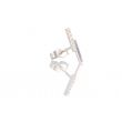 KEK | Earrings White gold lightning | Diamond