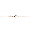 Dot | Necklace 14 Carat Pink Gold | Small Spheres