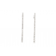 Lux | Earrings White gold | 38 Diamonds