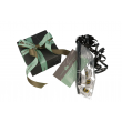 Sundrops | Bracelet Pink gold | Onyx-Kyanite-Aquamarine