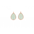 Varivello Pendants Pink Gold | Chalcedony & Diamonds