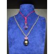 Black Silver Tahiti Pearl Nacklace | 80cm