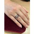 Gucci Snake Ring | 18kt Yellow Gold | Diamonds - Topaz - Sapphire