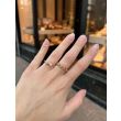 Yeva | Pink Gold Ring | Diamond Bow
