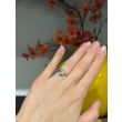 Lux | White Gold Ring | Emerald Cut Diamond