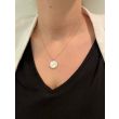 KEK | Necklace 14 carat pinkgold MOP Pendant | Diamond 
