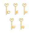 Minitials One Key To My Heart Necklace | 18ct Gold