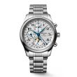 Longines Master Collection Moonphase Steel White | 42MM L2.773.4.78.6