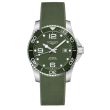 Longines Hydroconquest Automatic Green Rubber | 41MM
