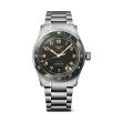 Longines Spirit Zulu time Green Steel | 39mm L3.802.4.63.6