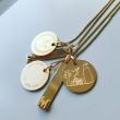 Minitials One Of A Kind Token | 18ct Gold Necklace