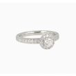 Lux | Ring White Gold | Diamonds 0.61ct