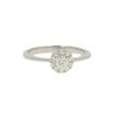 Lux | Ring White Gold | Diamonds 0.35ct