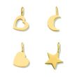 Minitials Oblique Symbols | 18ct Gold