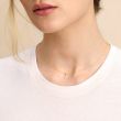 Minitials One Oblique Necklace | 18ct Gold