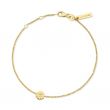 Minitials One Blend Chain Bracelet | 18ct Gold