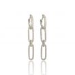 Lux | Earrings White gold diamond | Closed forever
