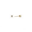 W | Diamond Ear studs Yellow Gold | 0.20ct