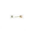 W | Diamond Ear studs Yellow Gold | 0.30ct