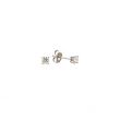 W | Diamond Ear studs White Gold | 0.30ct
