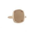 Sundrops | Ring 14 Carat Pink Gold | Moonstone 15 x 13 mm 