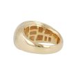 Dot | Ring 14 Carat Yellow Gold | Pleated