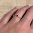 Yeva | Ring Yellow Gold | Ruby