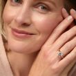 BRON | Phlox Ring | Topaz - Diamonds