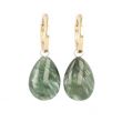 Varivello Fine Line | Yellow Gold Earrings | Large