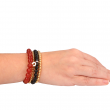 Flex Armbanden Set Rood Geel Zwart