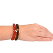 Flex Armbanden Set Rood Geel Zwart