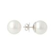 Sundrops | Ear Studs White Gold | Pearl