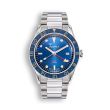 Squale Sub-39 GMT Vintage Blue Bracelet | 40mm SUB-39GMTB.BR22