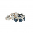 Sundrops | Ring Rose Gold | White Ceramic 