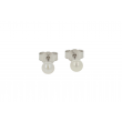 Sundrops Pearls | Ear Studs White Gold | Pearl