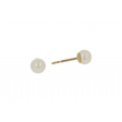 Sundrops Pearls | Ear Studs Yellow Gold | Pearl 5- 5.5mm