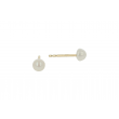 Sundrops Pearls | Ear Studs Yellow Gold | Pearl