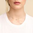 Minitials Three Diamond Necklace | 18ct Gold